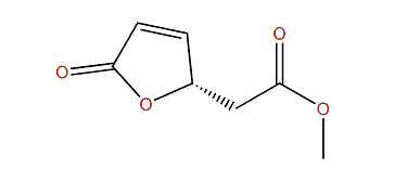 Methyl 2-((S)-2,5-dihydro-5-oxofuran-2-yl)-acetate